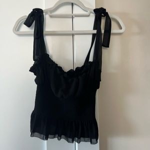 Aritzia Wilfred Ballad Camisole Black
